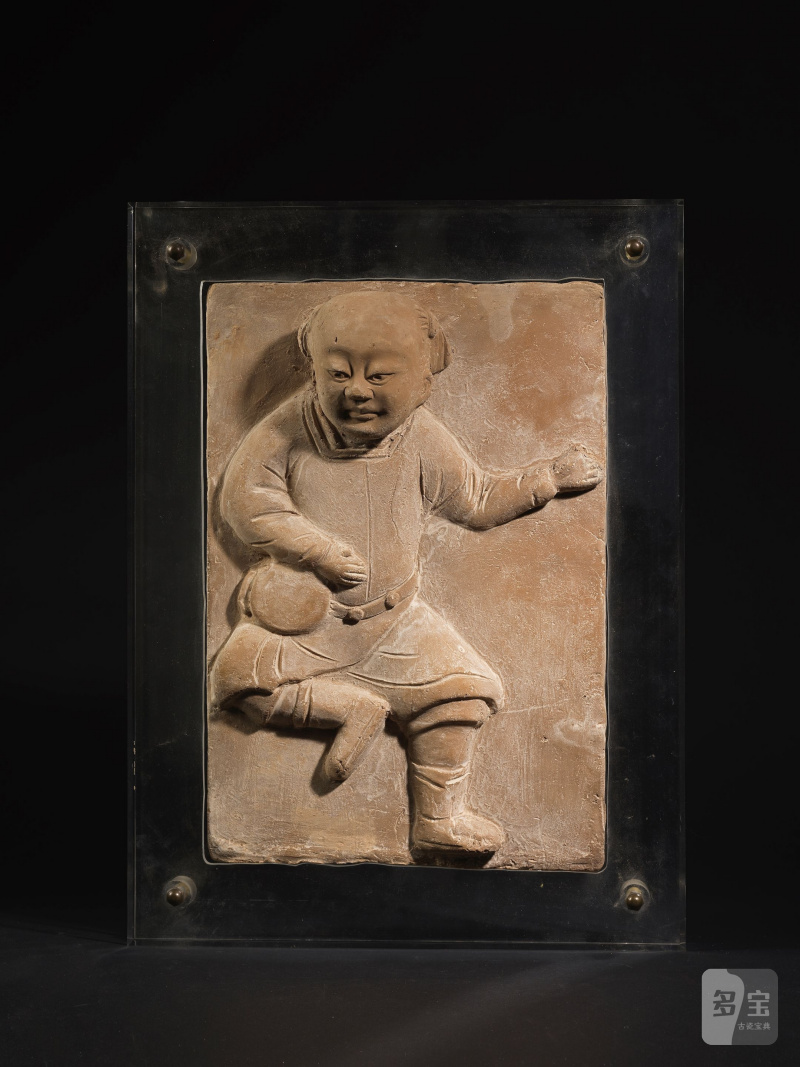 金 陶磚 一組五件 | ENSEMBLE DE CINQ PLAQUES EN TERRE CUITE - 图10